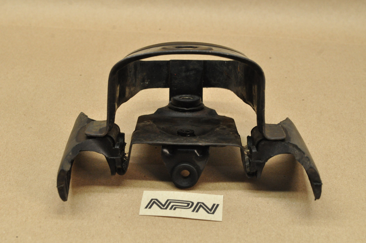 Vtg OEM Yamaha DS7 R5 RD250 RD350 Tool Box w/ Mount Rubber Damper 278-21170-00-33