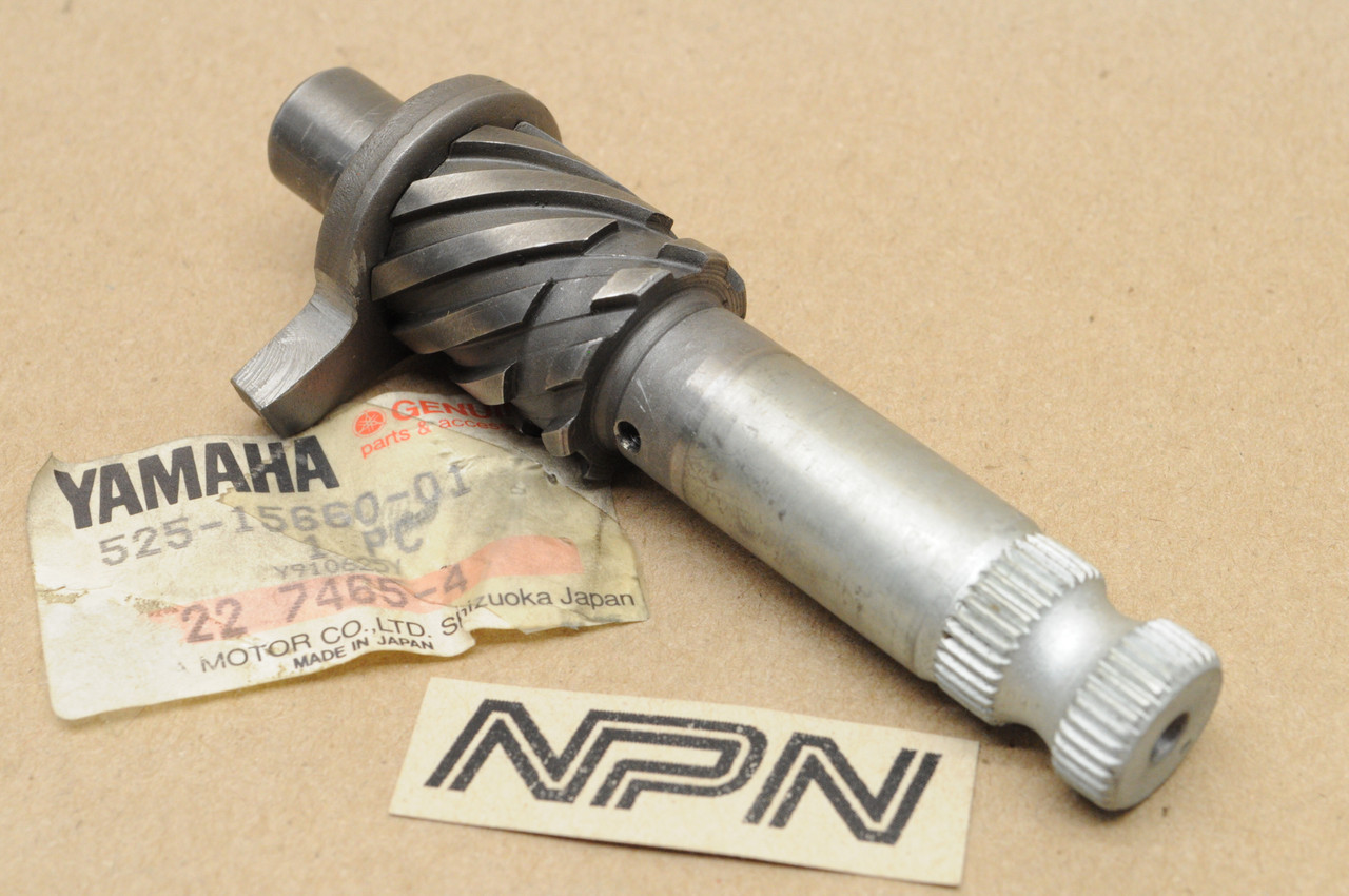 NOS Yamaha MX125 TY175 YZ125 YZ175 Kick Start Starter Axle Shaft 525-15660-01