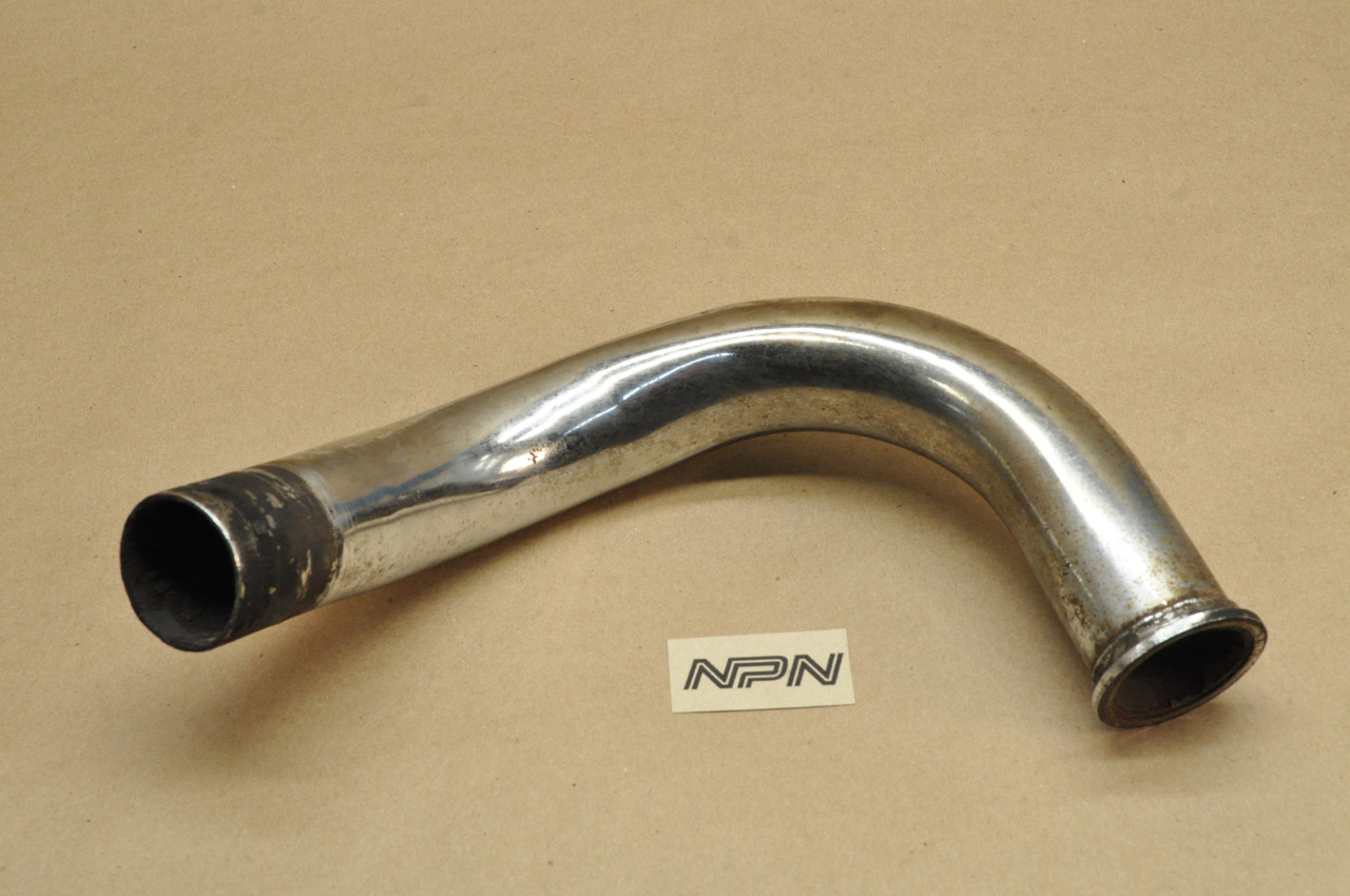 Vtg OEM Yamaha 1973-75 RD250 RD350 Right Exhaust Muffler Header Pipe 278-14621-00