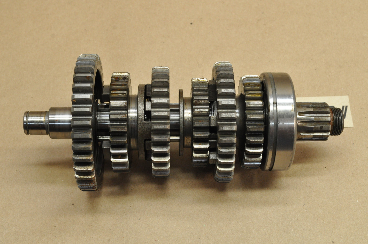 Vtg OEM Yamaha RD250 RD350 Transmission Drive Axle Shaft & Gears 360-17420-00