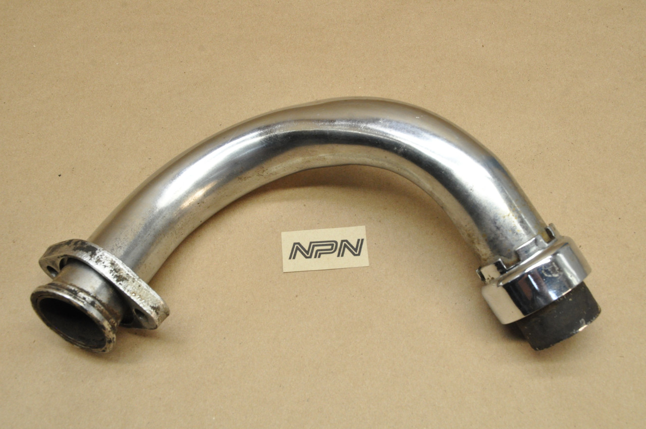 Vintage OEM Yamaha 1973-75 RD250 RD350 Right Exhaust Muffler Header Pipe 278-14621-00