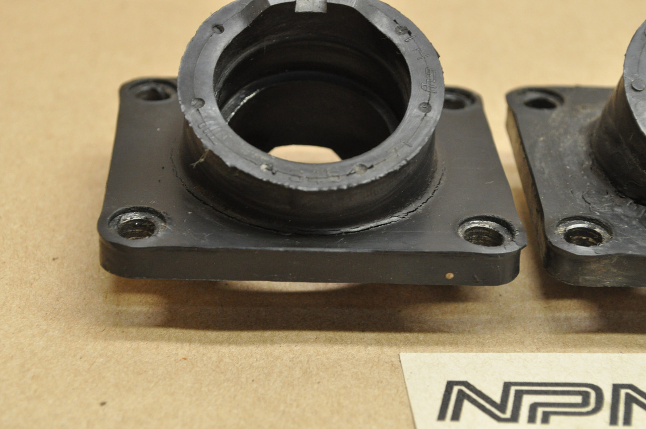 Vtg OEM Yamaha RD250 RD350 RD400 YT175 Carburetor Joint Intake Qty2 *AS IS* 345-13565-71