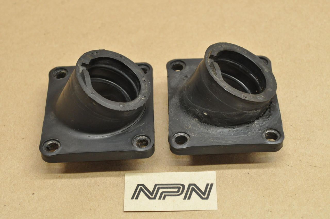 Vtg OEM Yamaha RD250 RD350 RD400 YT175 Carburetor Joint Intake Qty2 *AS IS* 345-13565-71