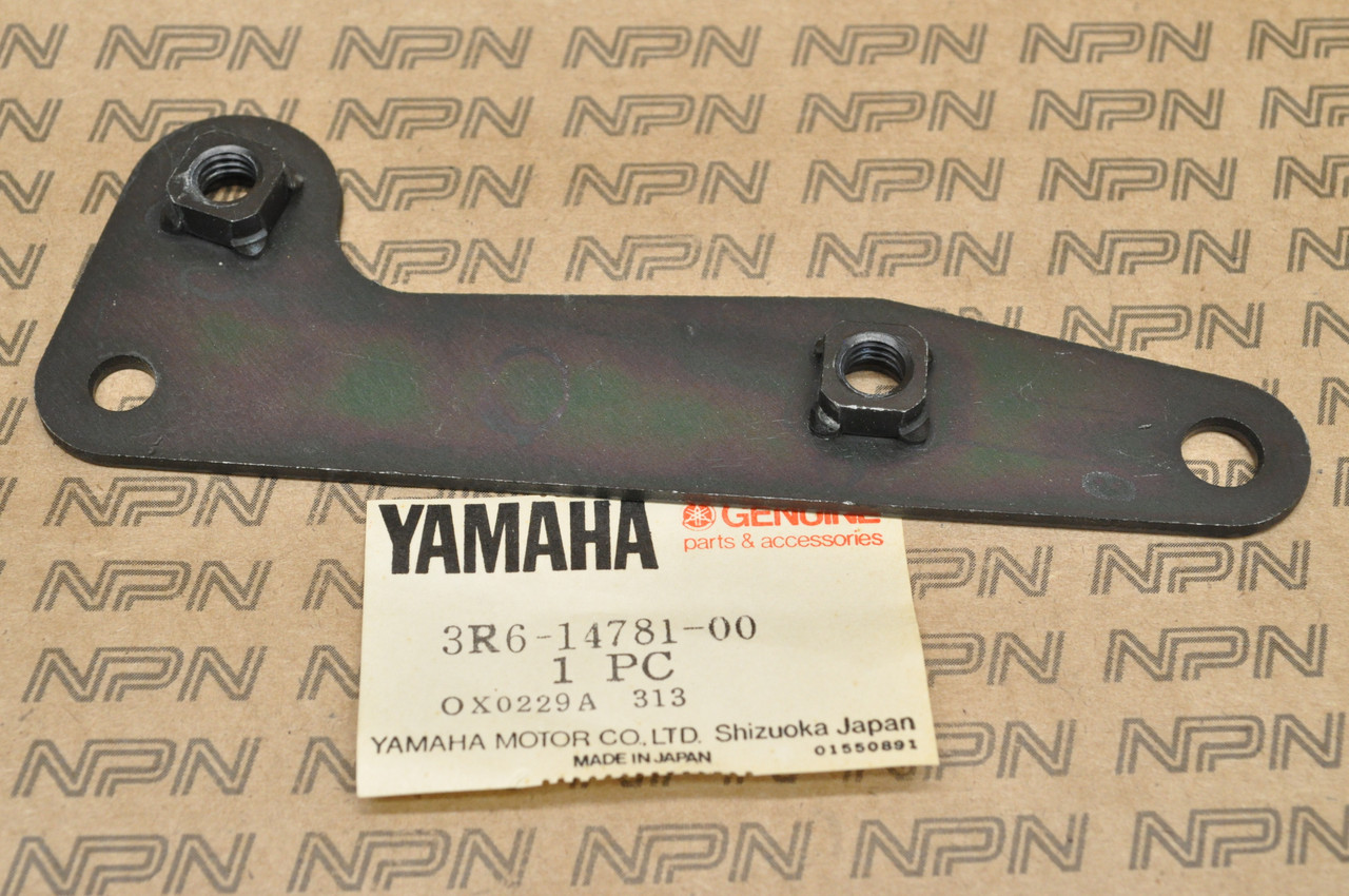 NOS Yamaha 1980-81 IT175 Exhaust Muffler Stay Mount Bracket 3R6-14781-00