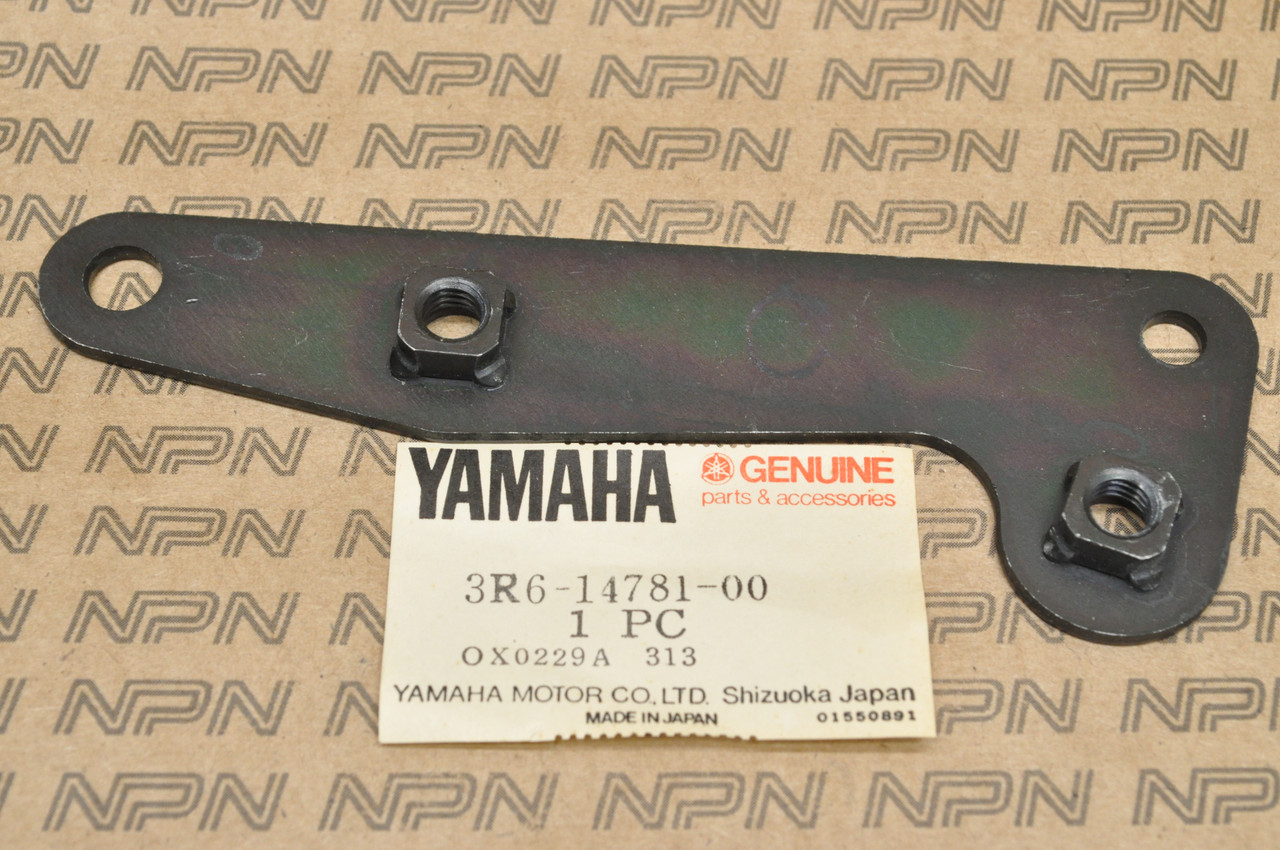 NOS Yamaha 1980-81 IT175 Exhaust Muffler Stay Mount Bracket 3R6-14781-00
