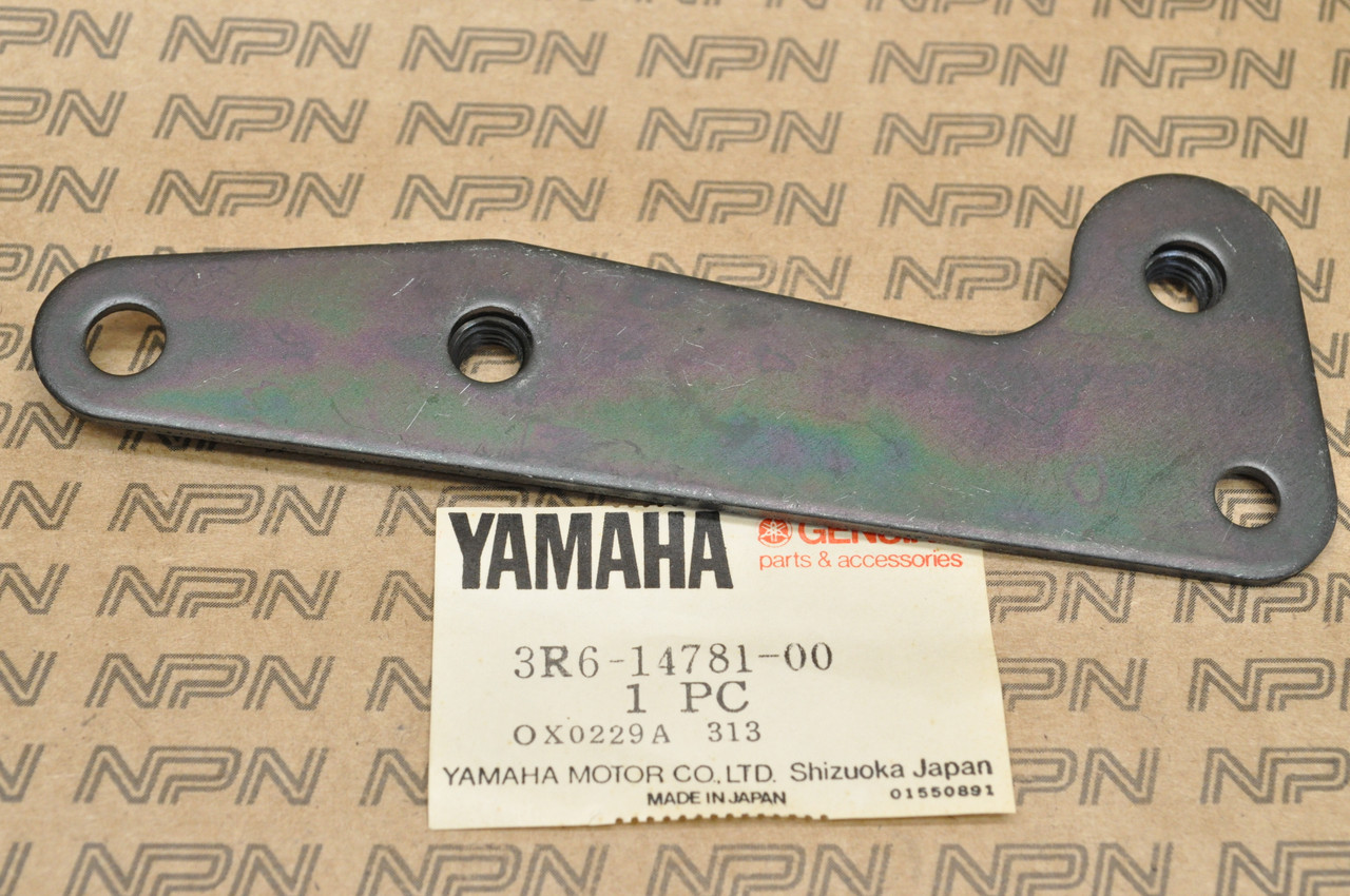 NOS Yamaha 1980-81 IT175 Exhaust Muffler Stay Mount Bracket 3R6-14781-00