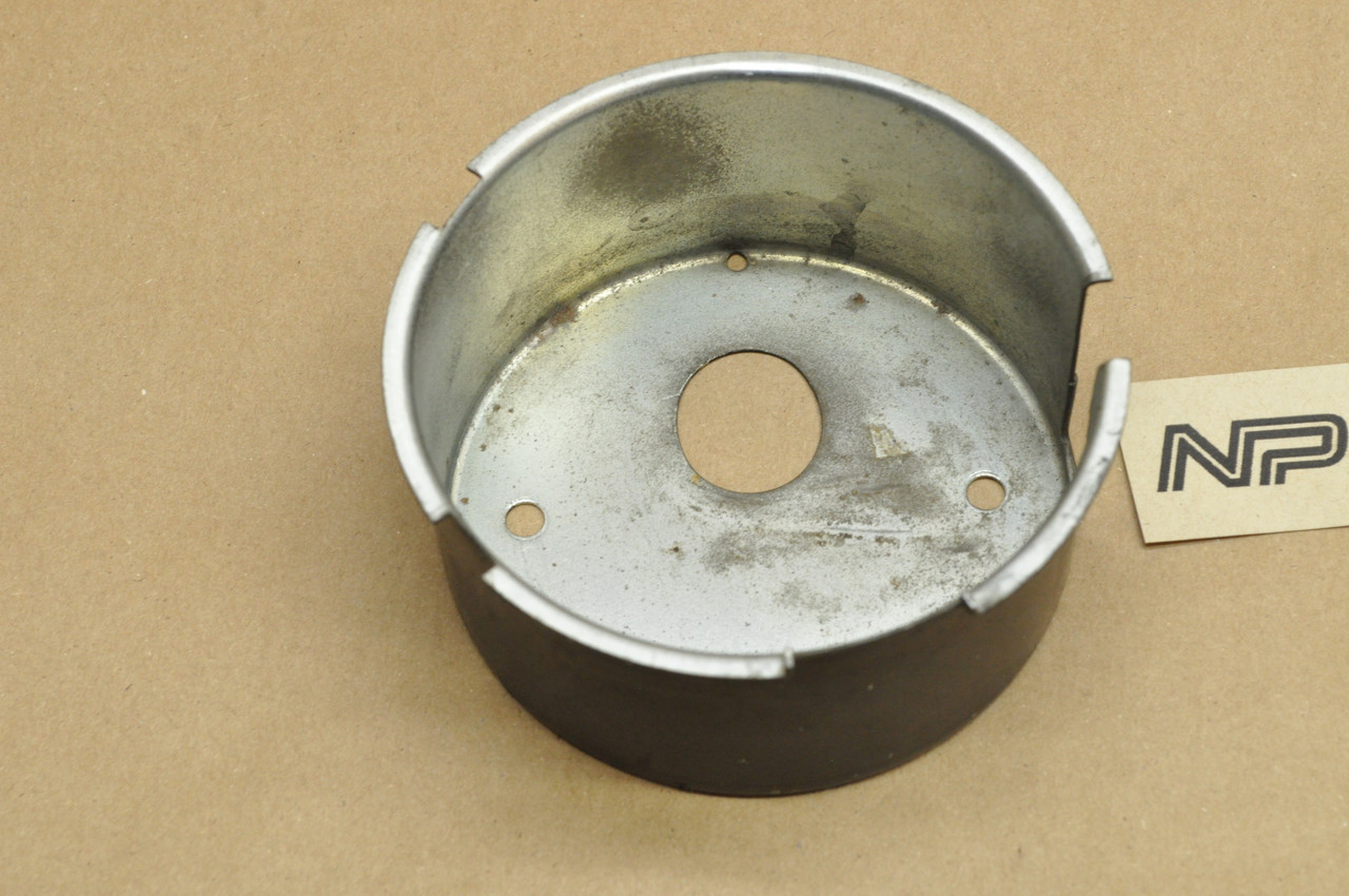 Vtg OEM Yamaha 1973-75 RD250 RD350 Tachometer Gauge Cover Housing 360-83508-01