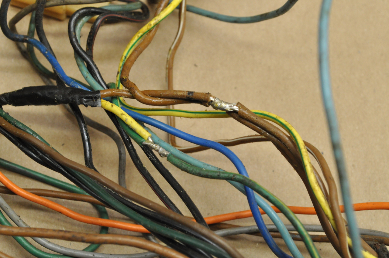 Vintage OEM Yamaha RD400 Main Wire Wiring  Electrical Harness *AS IS READ*