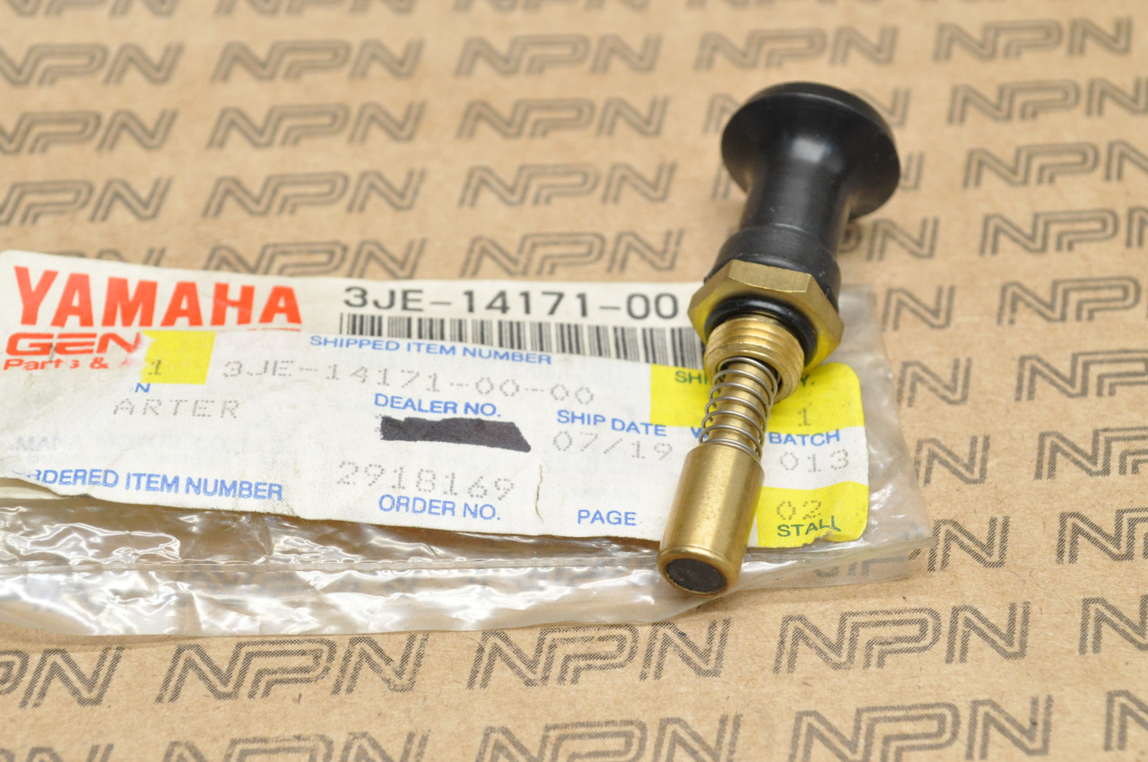 NOS Yamaha YZ125 YZ250 YZ80 Pull Knob Choke Starter Plunger Assy 3JE-14171-00