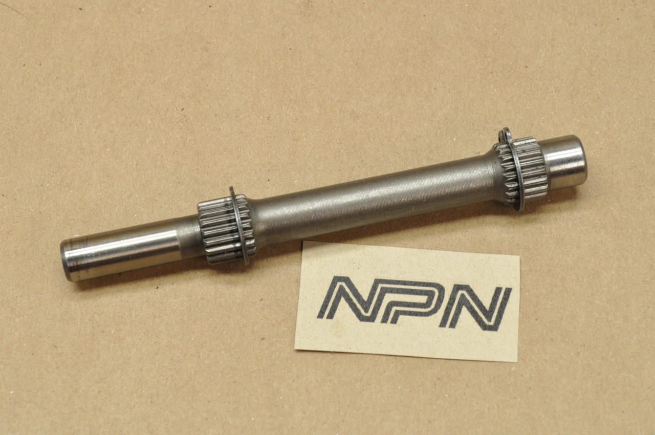 Vtg OEM Honda ATC200 TRX200 Starter Idle Gear Shaft "B" 28116-958-680