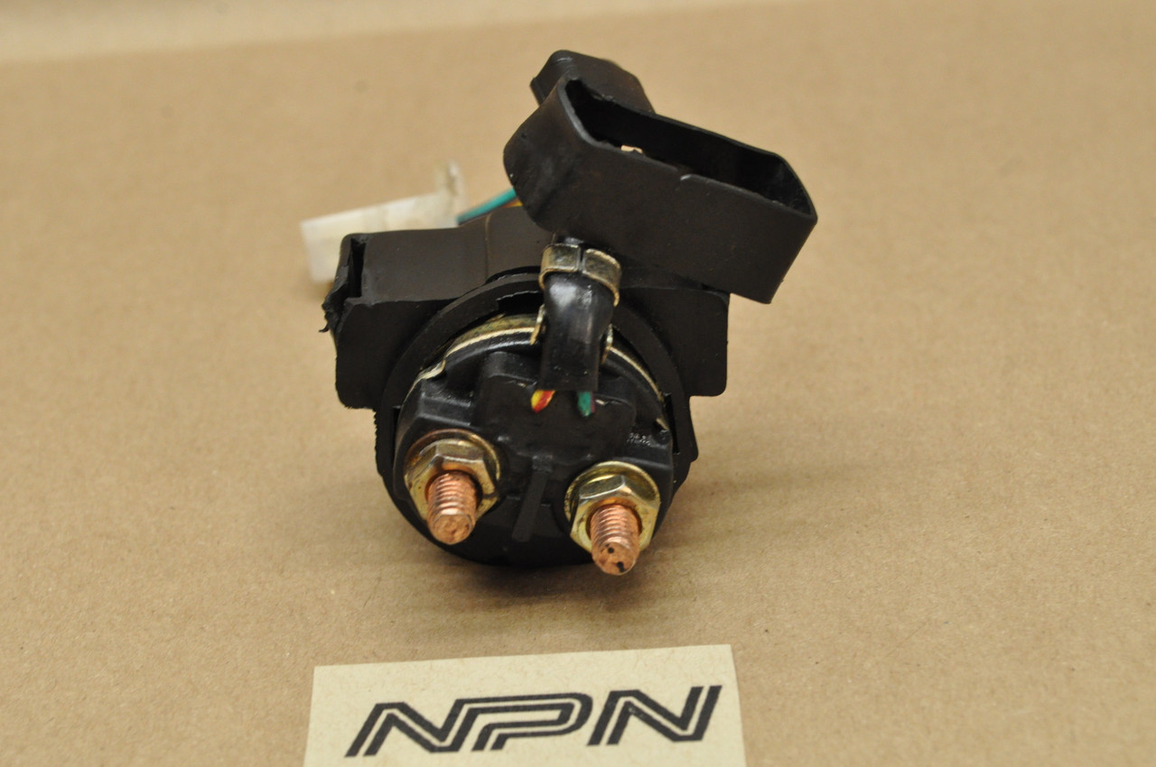 Vtg OEM Honda ATC200 CBX CX500 Starter Relay Solenoid & Mount Rubber 35850-958-680