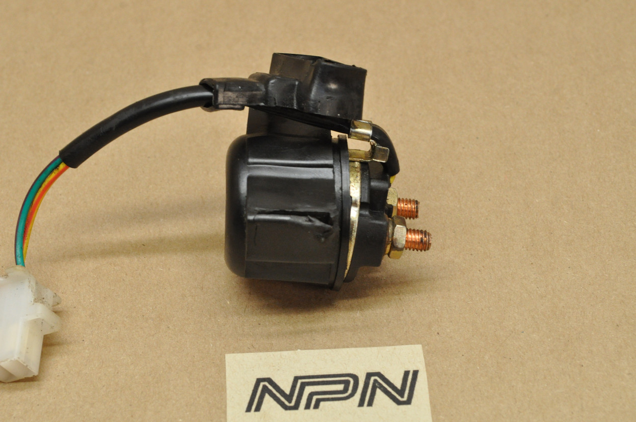 Vtg OEM Honda ATC200 CBX CX500 Starter Relay Solenoid & Mount Rubber 35850-958-680