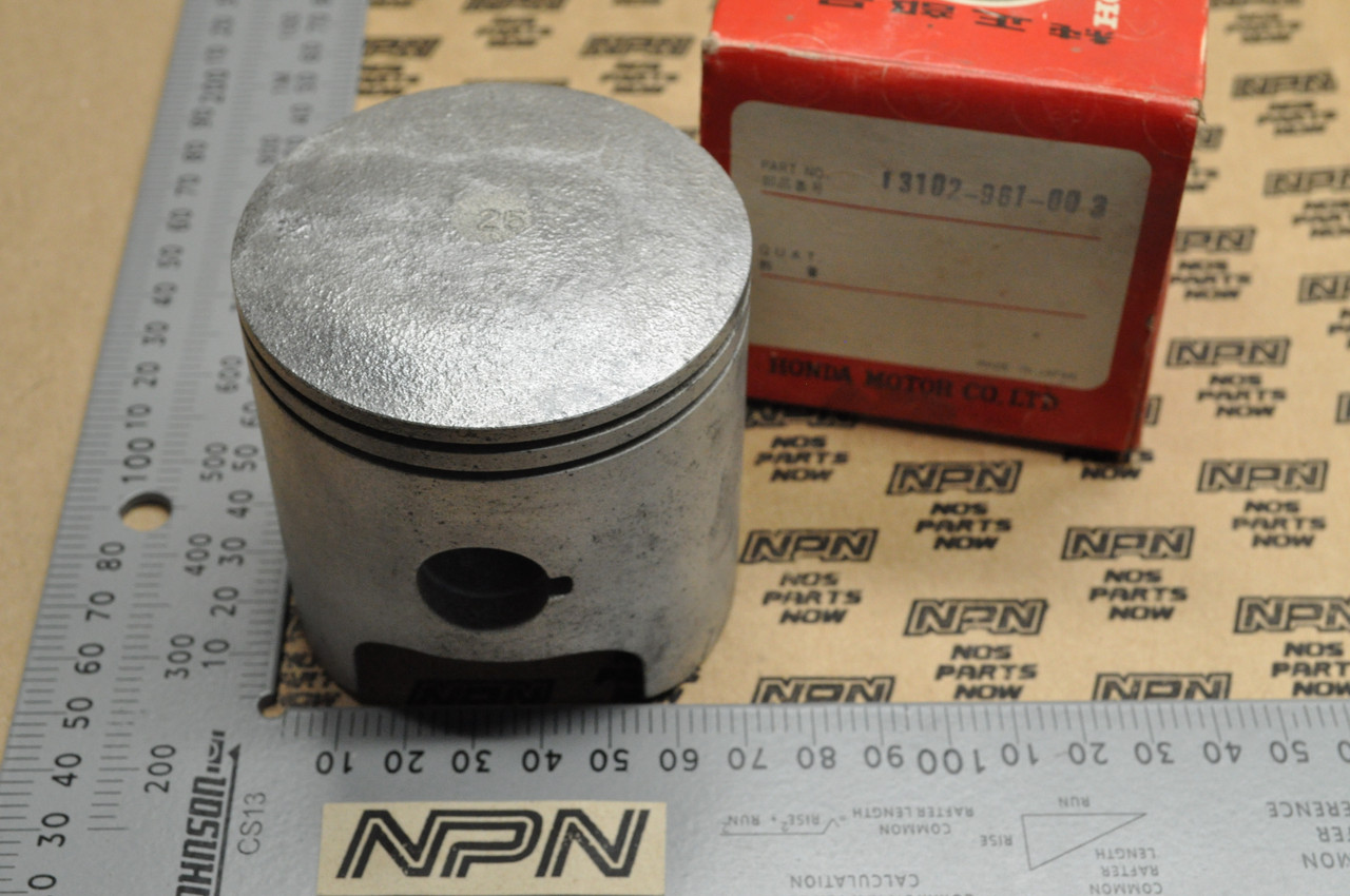 NOS Honda 1981-83 ATC250 R .25 Oversize Piston 13102-961-003
