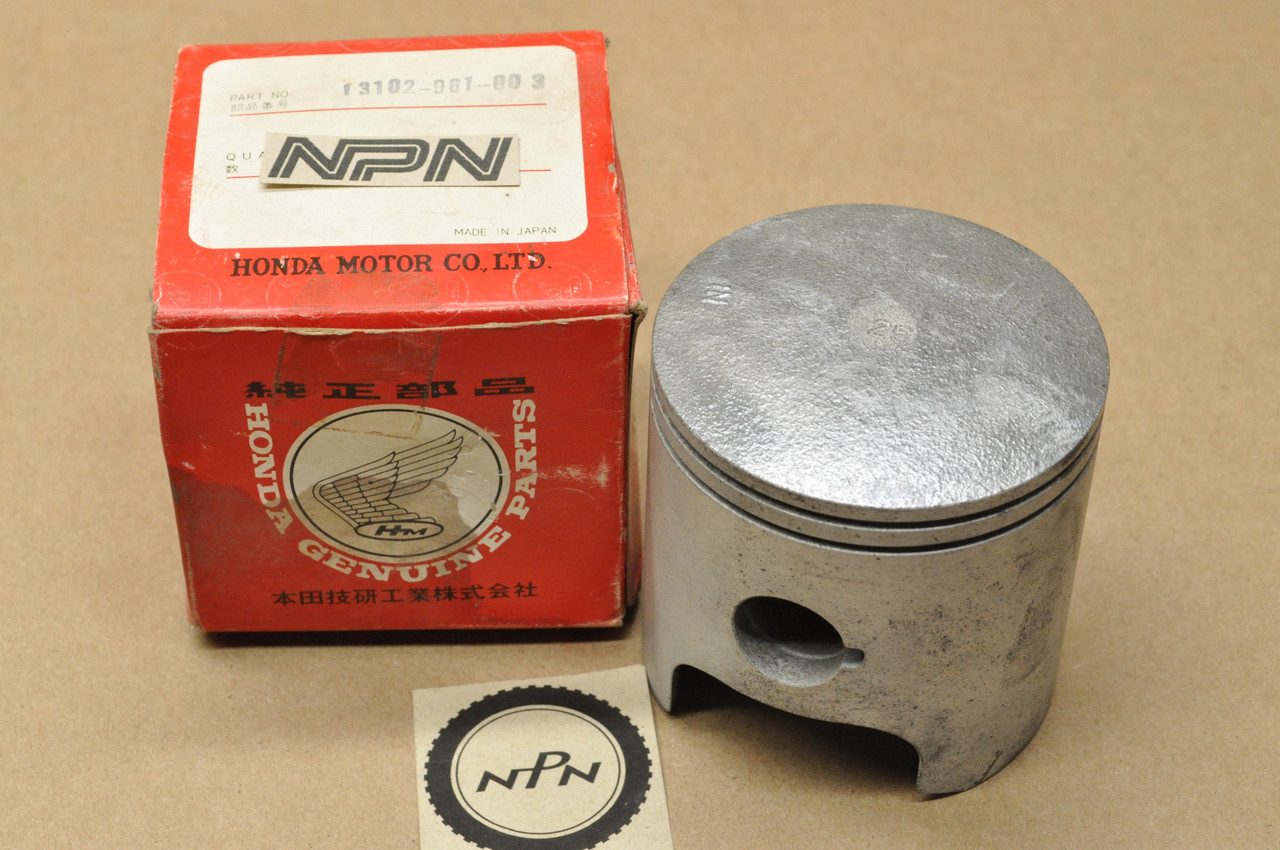 NOS Honda 1981-83 ATC250 R .25 Oversize Piston 13102-961-003