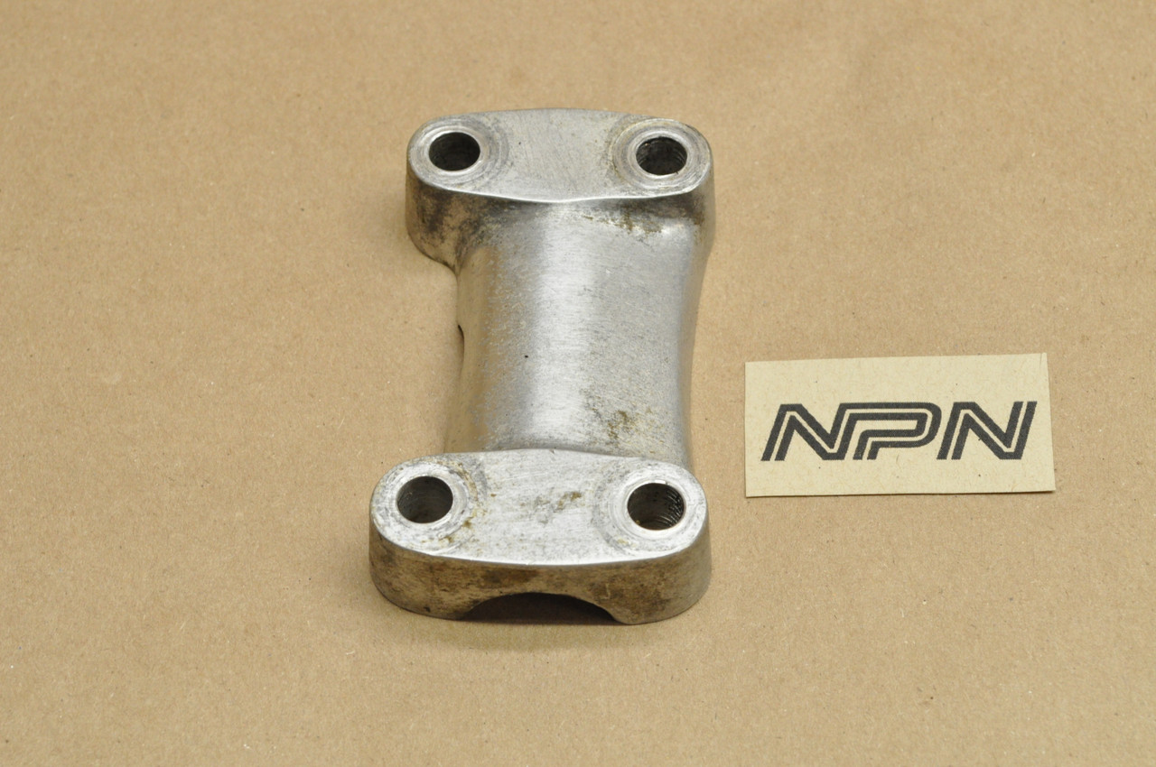 Vtg OEM Yamaha XT350 YDS3 YM1 Handlebar Upper Clamp Holder 156-23441-00