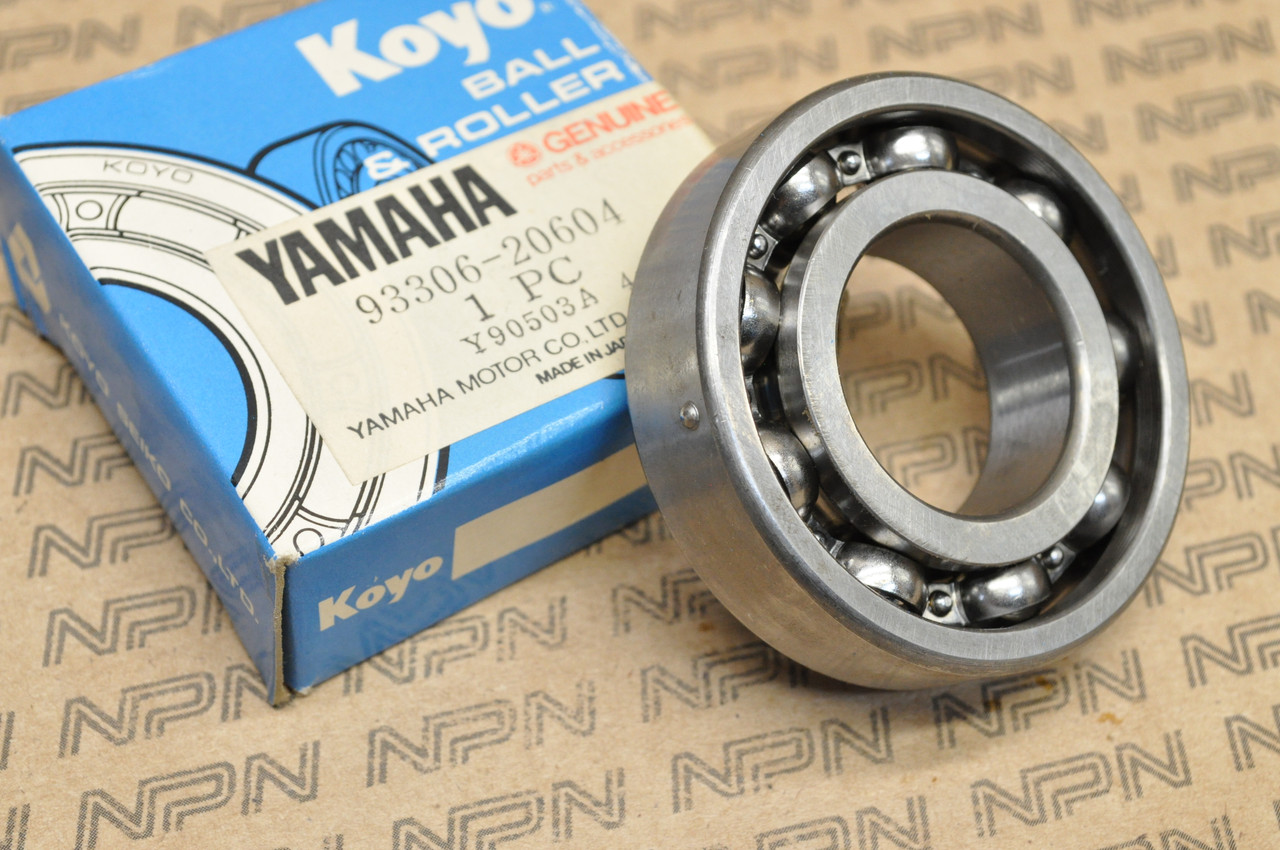 NOS Yamaha DS7 R5 RD250 RD350 RD400 TR2 Crank Ball Bearing 93306-20604
