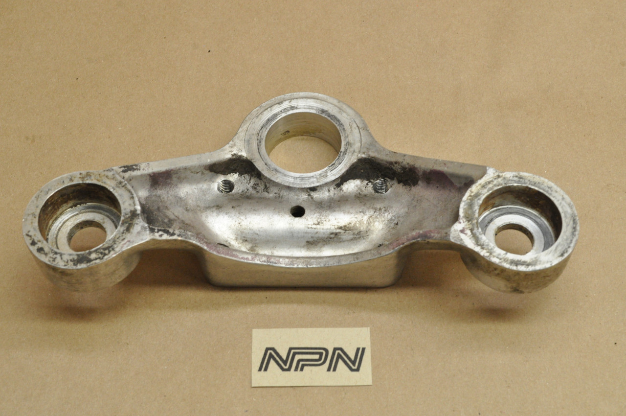 Vtg OEM Yamaha 1965-66 YDS3 YM1 Handlebar Clamp Triple Tree Bridge Crown 156-23435-01