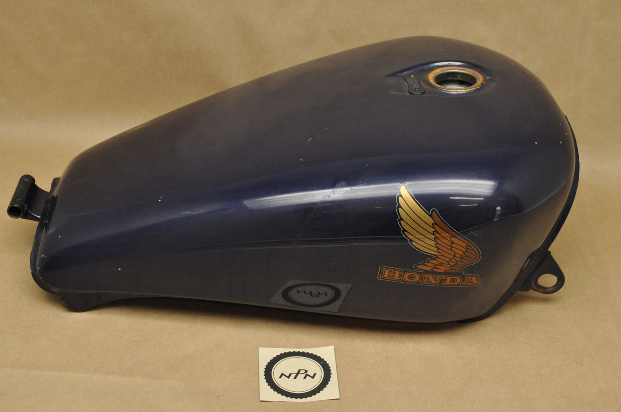 Vtg OEM Honda 1982 VF750 C V45 Magna Fuel Gas Tank Imperial Blue 175A1-MB1-000 ZB