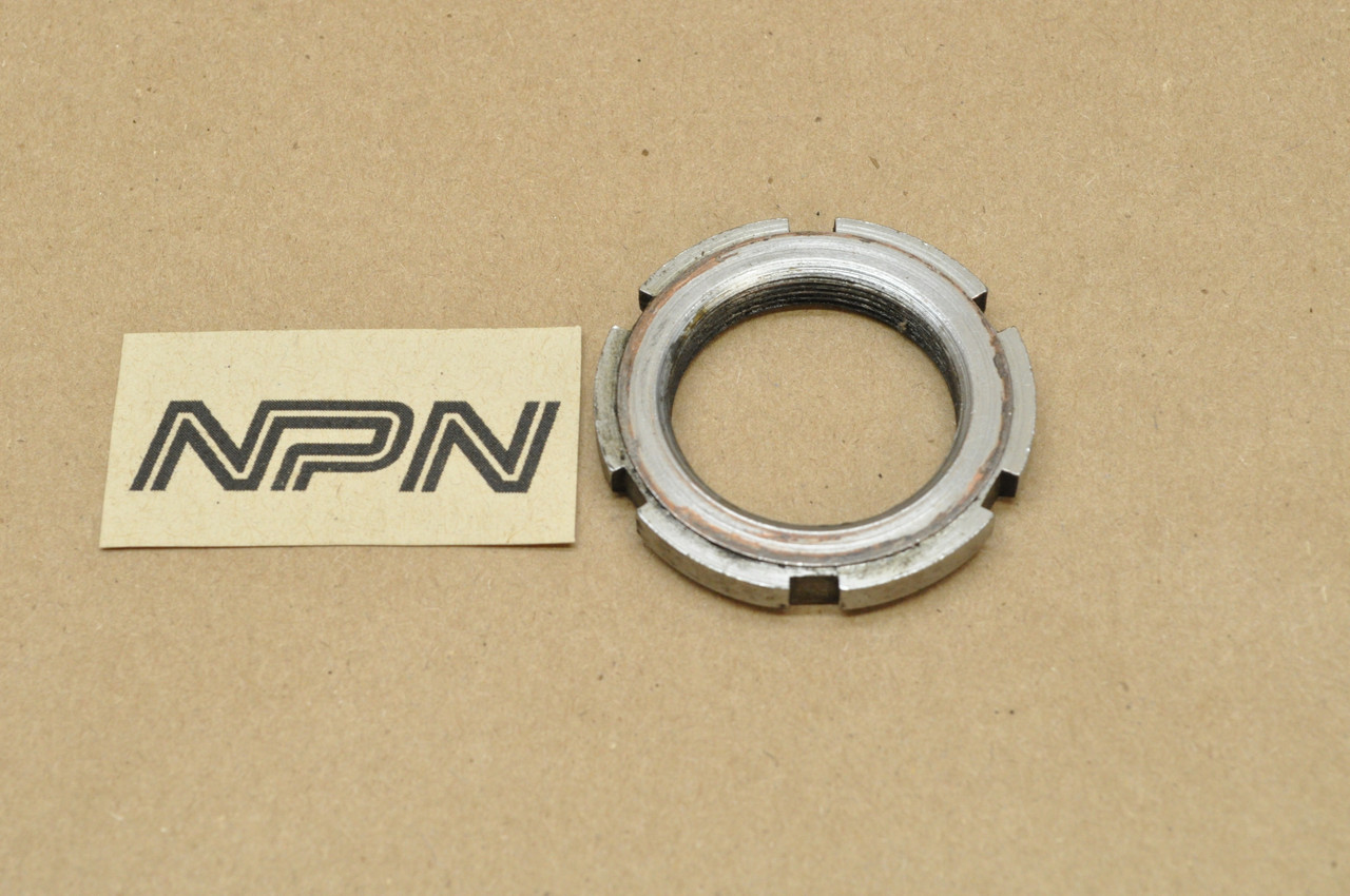 Vintage OEM Yamaha R3 YDS3 YM1 YR2 YR1 Steering Stem Nut 156-23454-00