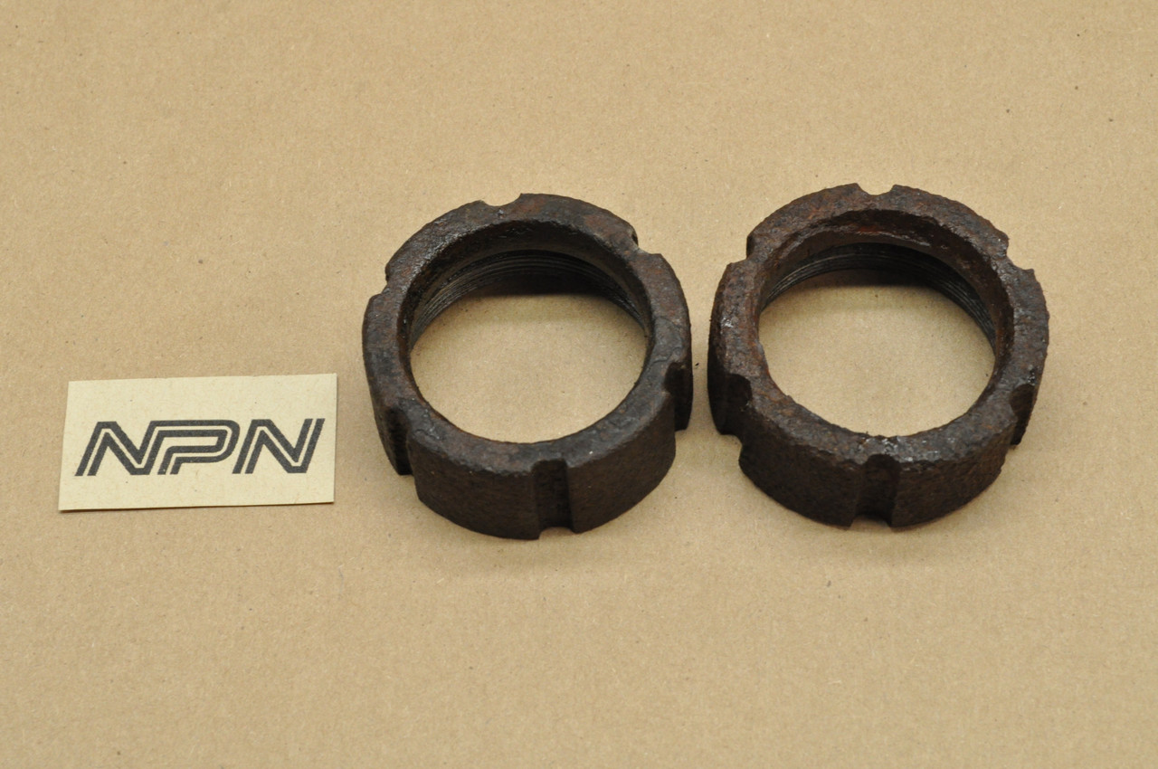 V OEM Yamaha 1965-66 YDS3 YM1 Exhaust Muffler Header Pipe Joint Nut Qty2 156-14612-00