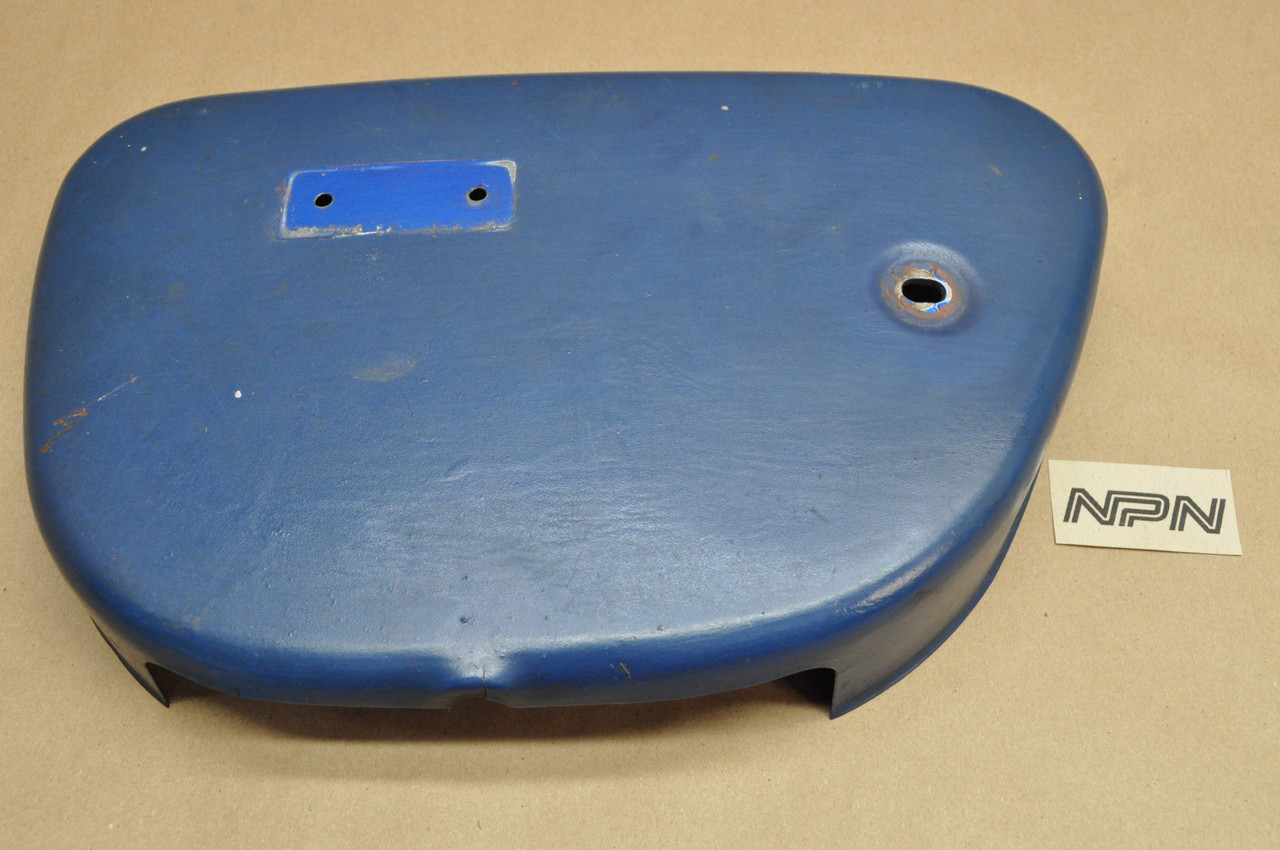 Vintage OEM Yamaha 1965-66 YDS3 YM1 Side Cover Front Slot *AS IS* 156-21711-01