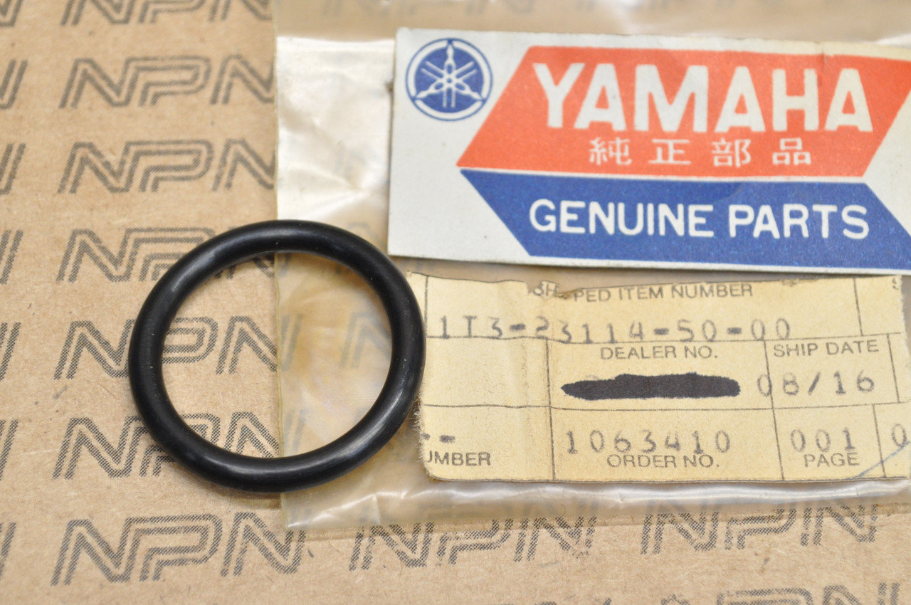 NOS Yamaha RD400 SR500 XS650 Front Fork Cap Bolt O-Ring 1T3-23114-50
