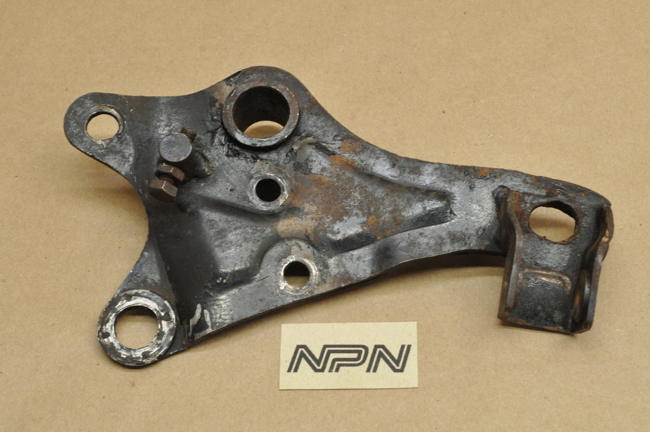 Vtg OEM Yamaha DS7 R5 RD250 RD350 Right Rear Foot Peg Rest Bracket 360-21446-00