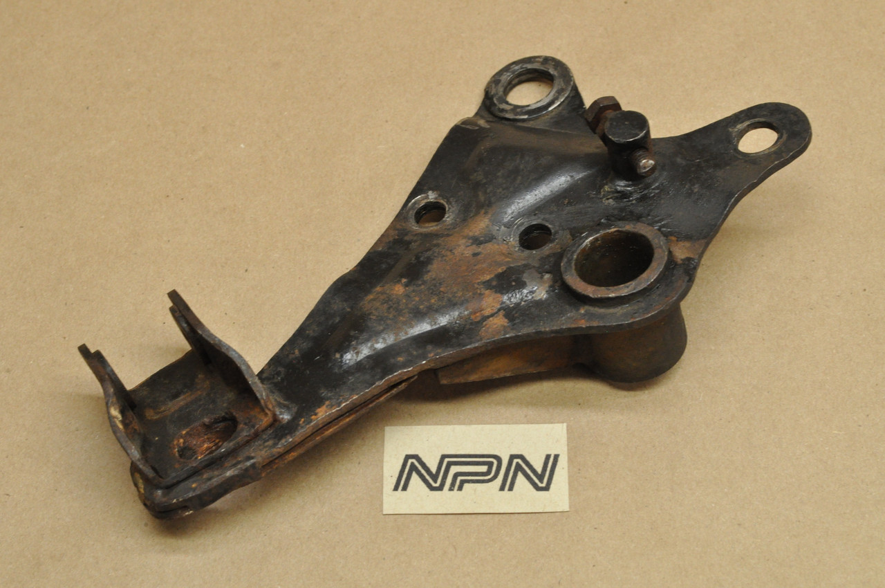 Vtg OEM Yamaha DS7 R5 RD250 RD350 Right Rear Foot Peg Rest Bracket 360-21446-00