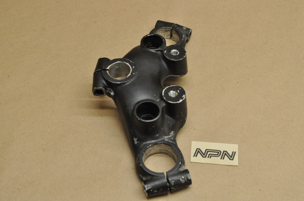 Vtg OEM Yamaha 1973-75 RD250 RD350 Triple Tree Upper Bridge Clamp Crown 360-23435-01-98
