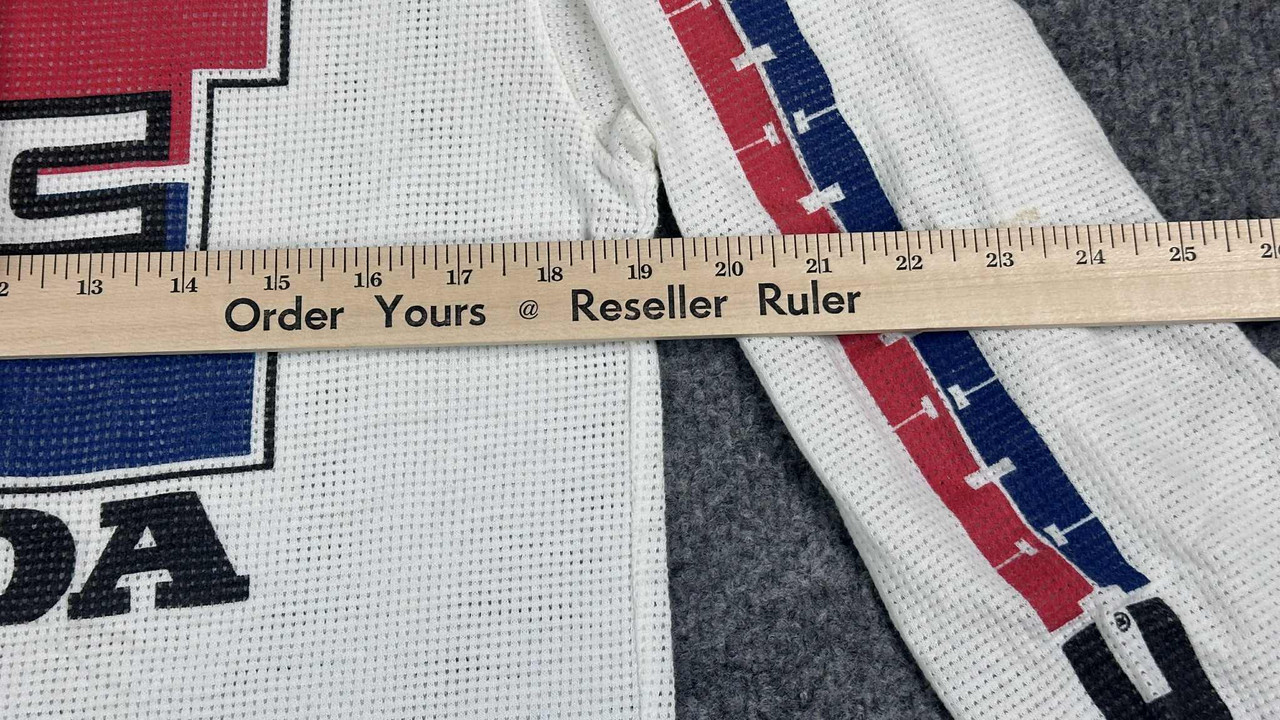 VTG Hondaline Honda ATC Motocross Jersey Shirt Mens Large Red White 3 Wheeler