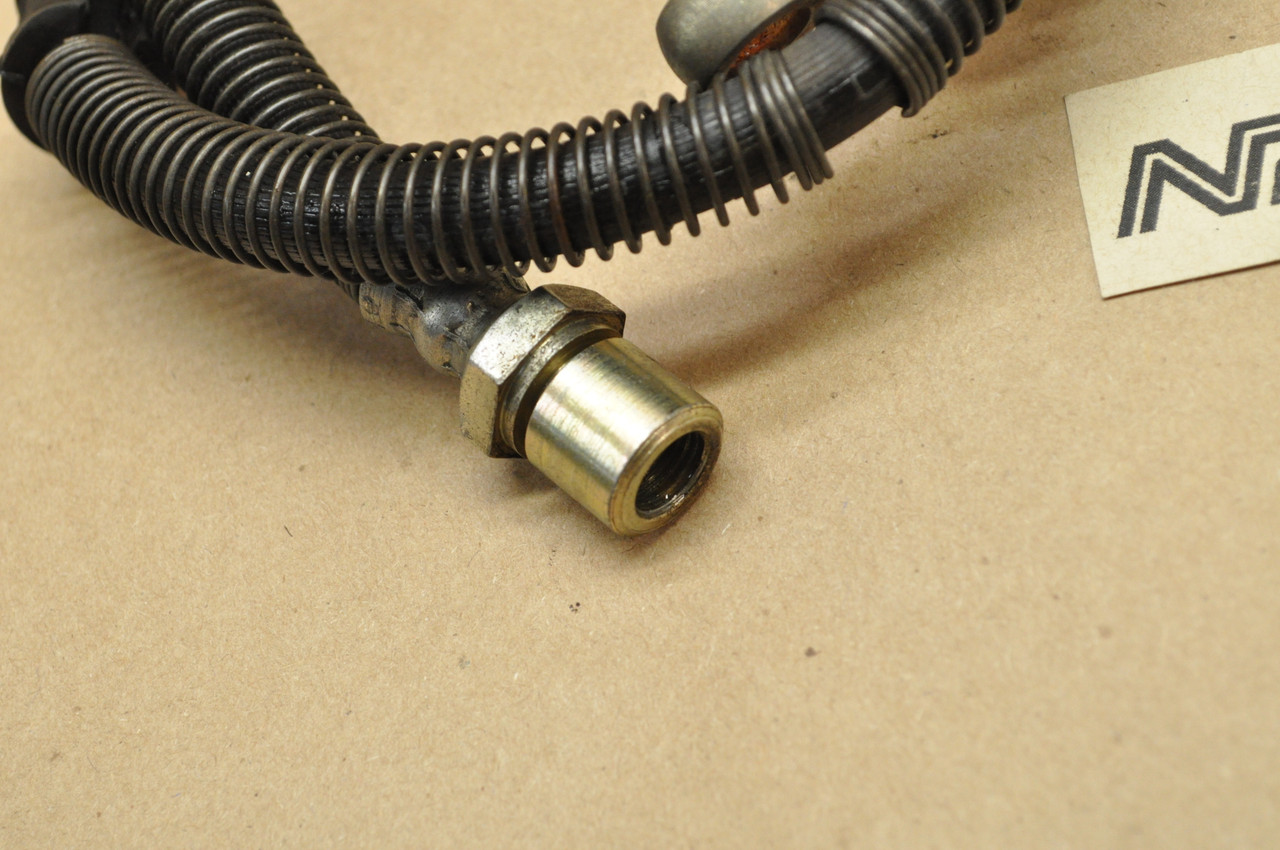Vintage OEM Yamaha 1976-77 RD400 Front Brake Line Hose 1A0-25872-02
