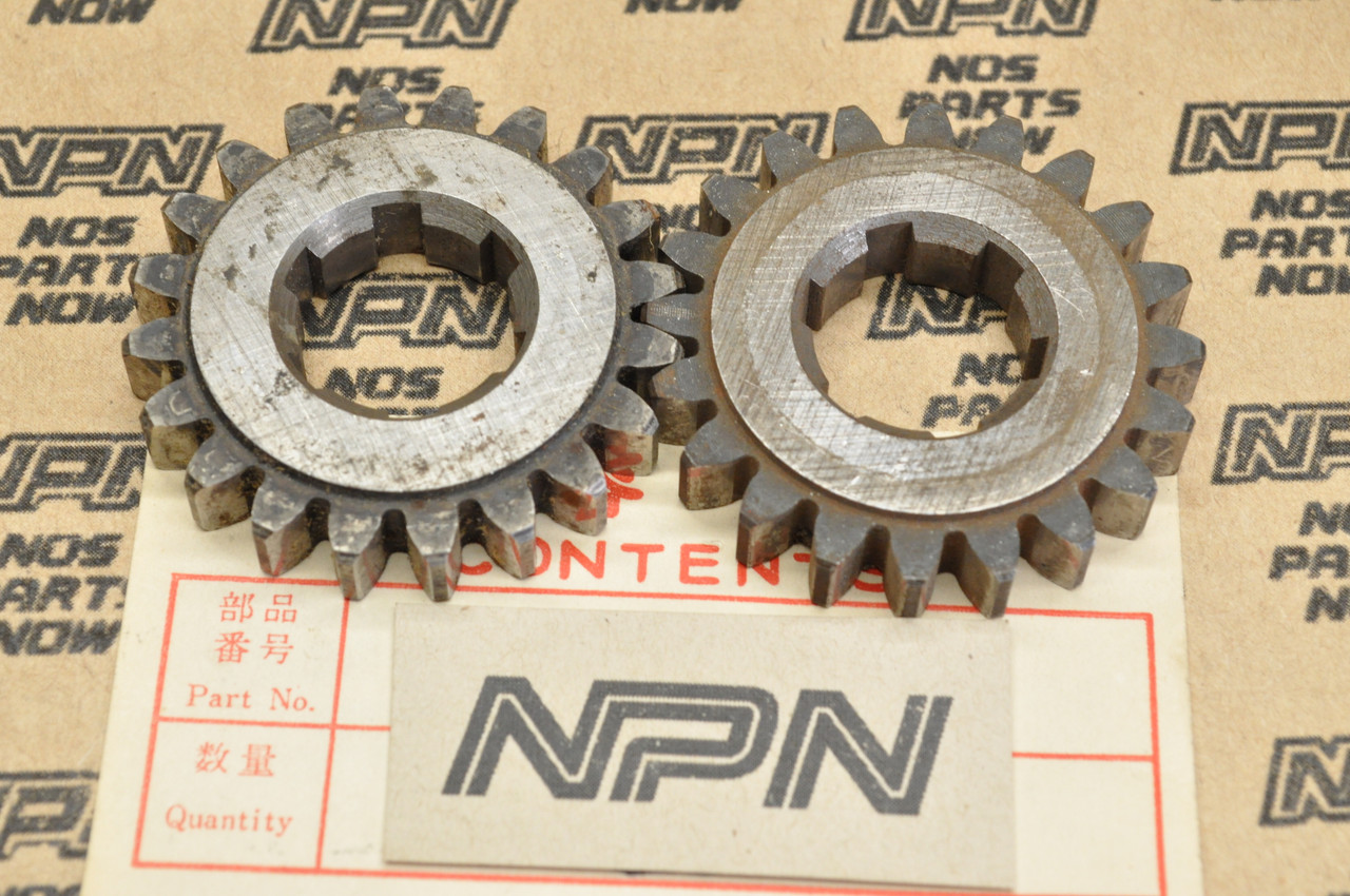NOS Honda CA160 CB160 CL160 Crank Shaft Primary Drive Gear Set 20T 13611-216-010