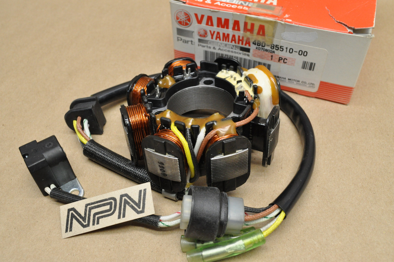 NOS Yamaha 1992-93 YFB250 Timberwolf Stator Magneto Assembly 4BD-85510-00