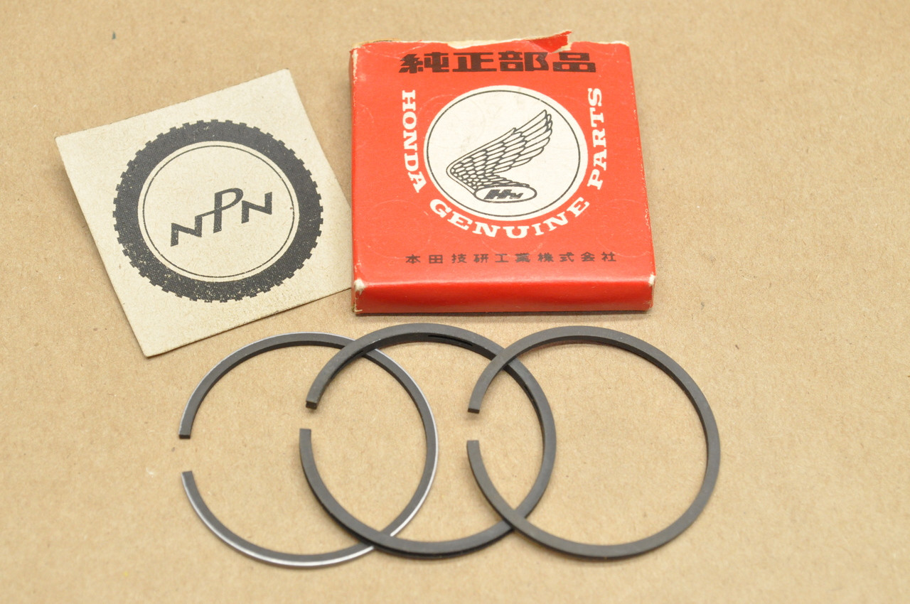 NOS Honda C100 C102 CA102 C110 CA110 .75 Oversize Piston Ring Set 13040-001-010