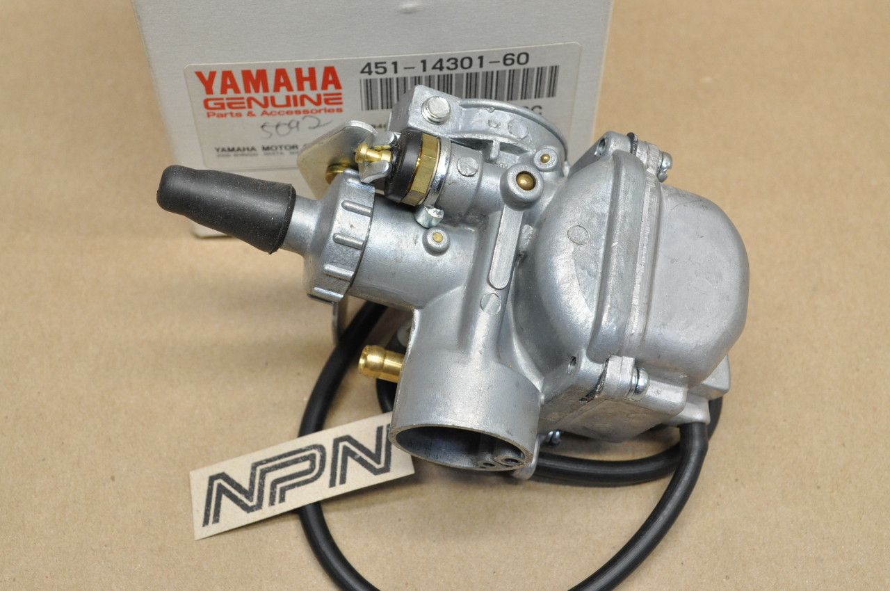 NOS Yamaha 1974-75 TY80 TK Carburetor Assembly 451-14301-60