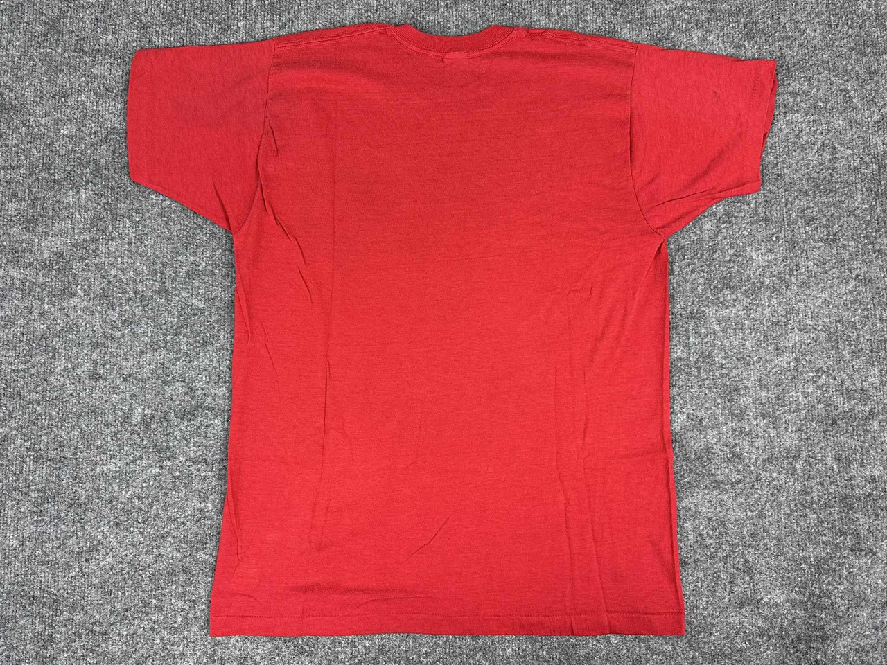VTG Honda Care Shirt Mens L Red 80s Motorcycle Logo Dealer Staff USA 5050 Soft