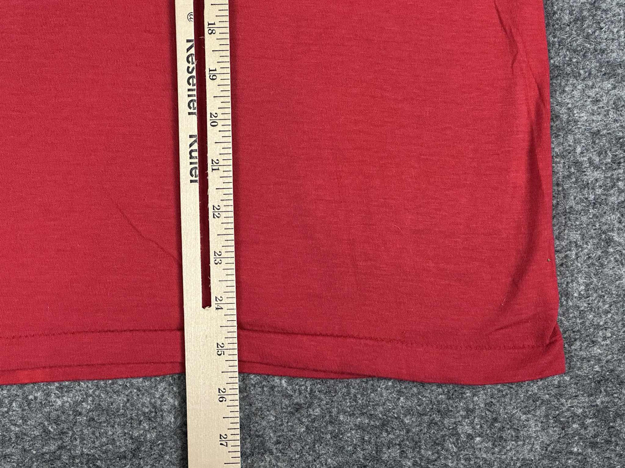 VTG Honda Care Shirt Mens L Red 80s Motorcycle Logo Dealer Staff USA 5050 Soft