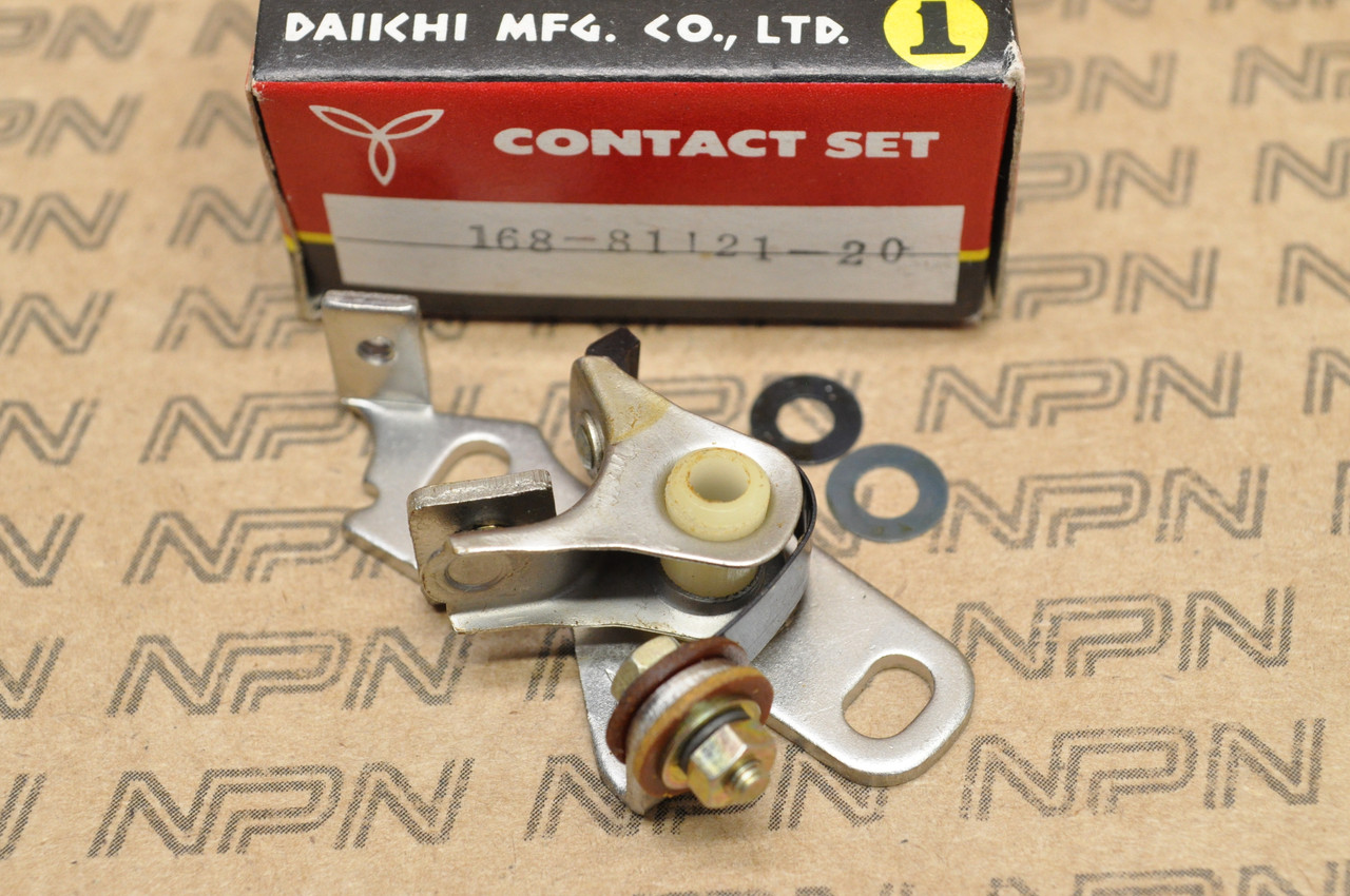 NOS Yamaha YR3 YM2 YDS5 Daiichi Ignition Points Contact Breaker 168-81121-20