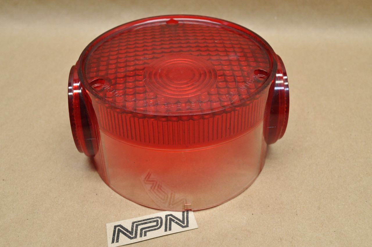 NOS Yamaha DT400 GT80 RD350 TX650 XS650 XT500 Tail Light Lens 341-84721-60