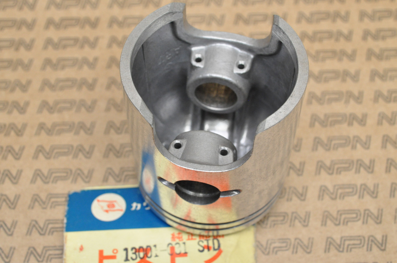 NOS Kawasaki 1969-75 H1 Mach 1976 KH500 Standard Size STD Piston 2B 13001-031
