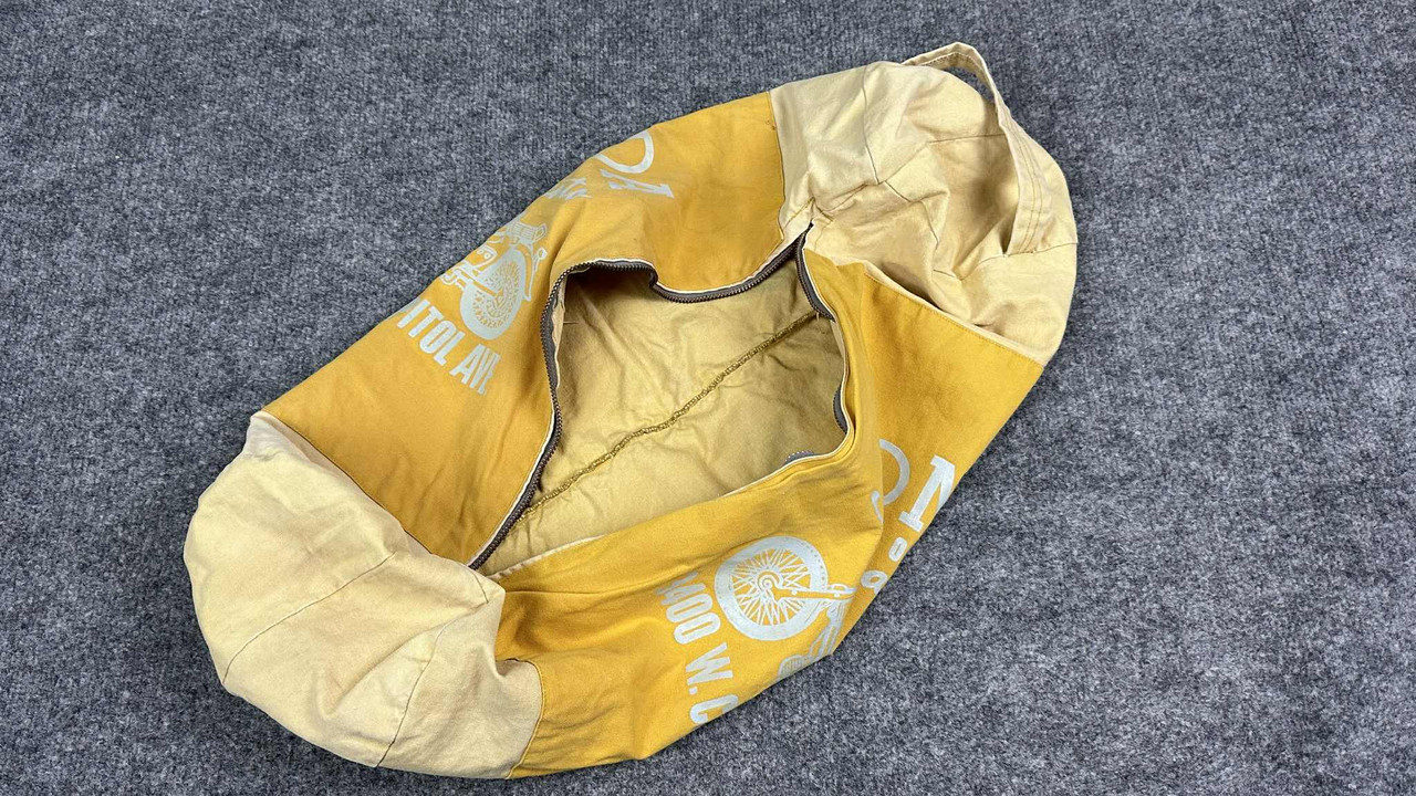 VTG 1960s Honda of Sacramento CA Duffel Bag CT90 CT200 Trail 90 Dealer Duffle
