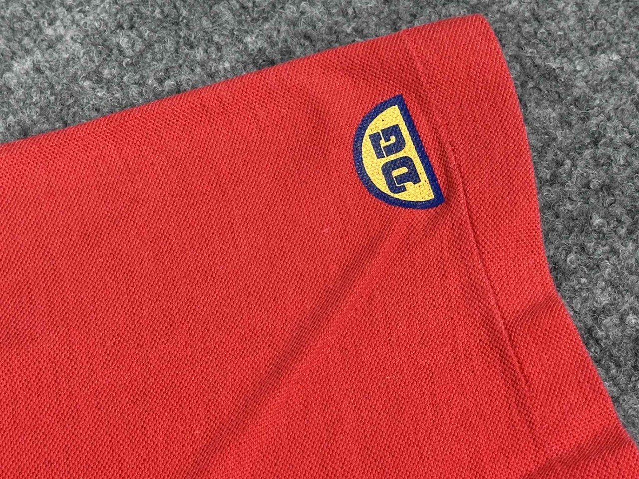 Vintage Team Honda Racing Shirt Mens M Red DG Fox Motocross Pit Crew Polo 90s