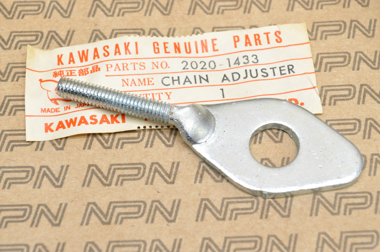 NOS Kawasaki C2 G3 KD100 KD80 KH100 KM100 MC1 Chain Tension Adjuster 2020-1433