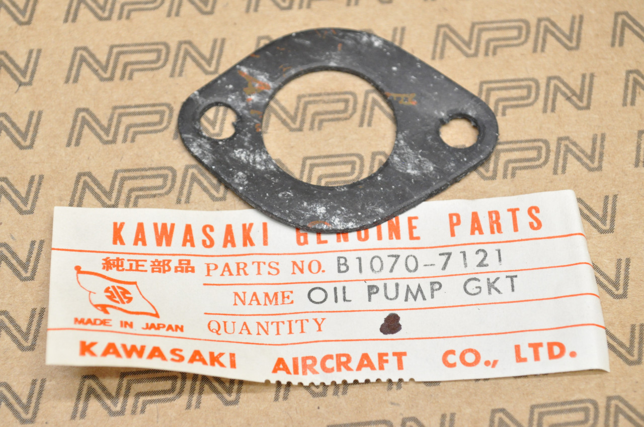 NOS Kawasaki 1982-86 KD80 1987-91 KE100 Oil Pump Gasket B1070-7121