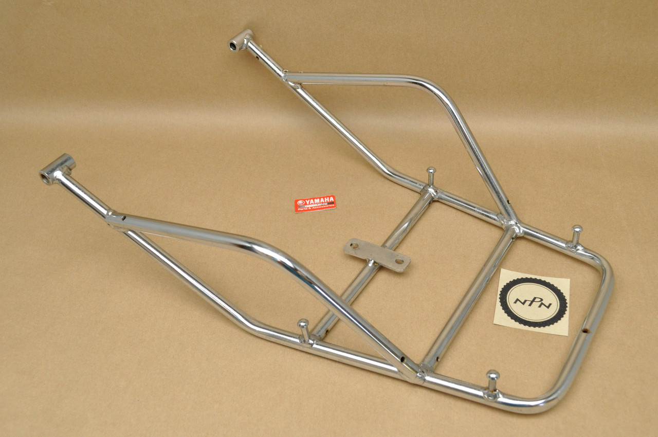 NOS Yamaha 1979-80 DT125 DT175 Rear Chrome Luggage Rack 90890-55089