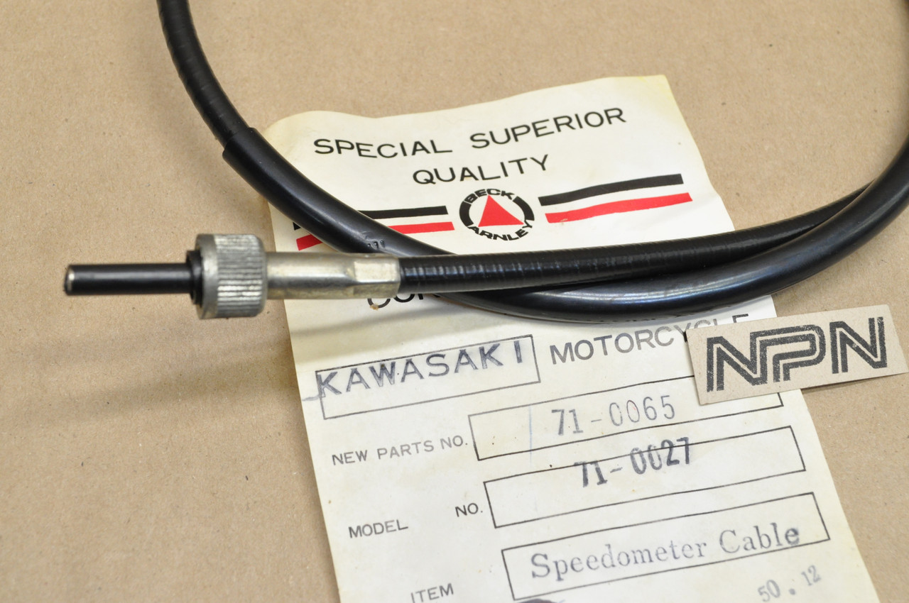 NOS Kawasaki KZ1000 KZ900 Z1 Beck 41" Speedometer Speedo Cable 54001-040