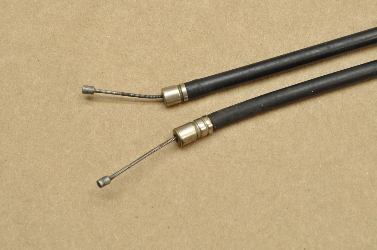 Vintage OEM Yamaha 1973-75 RD350 RD250 Lower Throttle Cable Qty2 360 ...