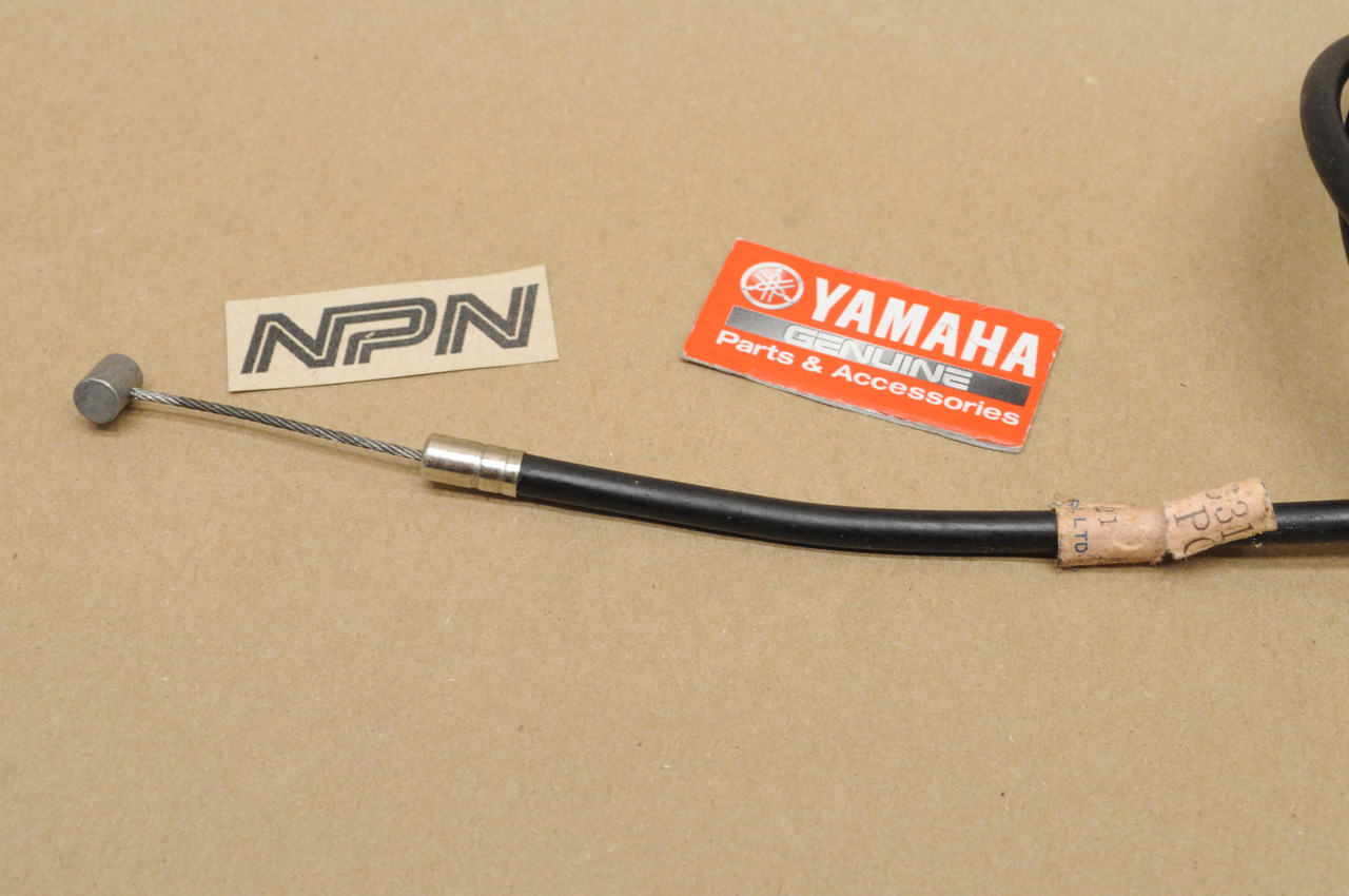 NOS Yamaha 1973-74 TX750 Throttle Cable 341-26312-01