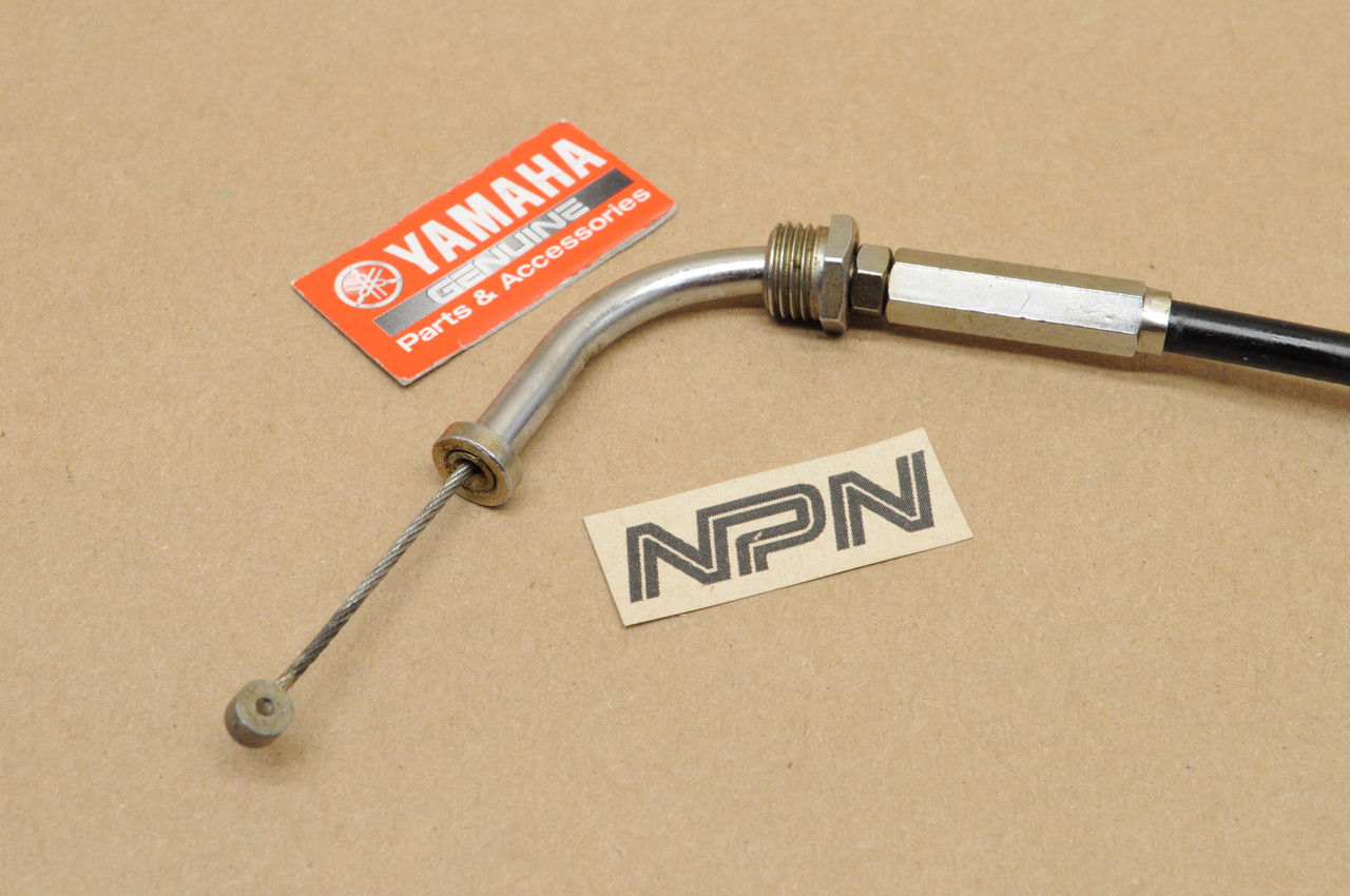NOS Yamaha 1973-1975 XS500 Upper Throttle Cable 371-26311-01