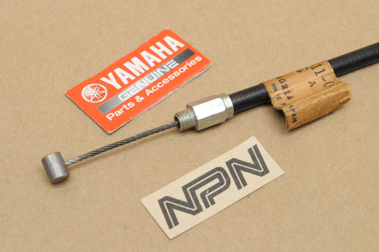 NOS Yamaha 1973-1975 XS500 Upper Throttle Cable 371-26311-01